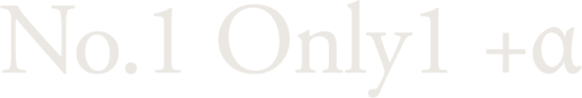 No.1 Only1 +α